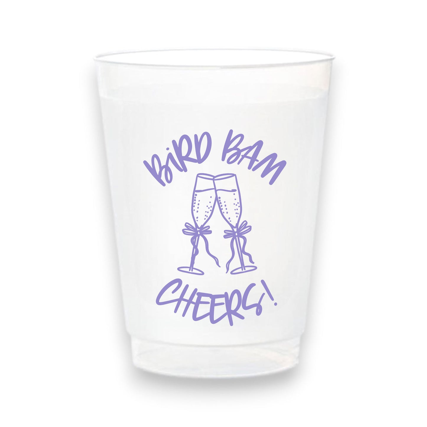Stadium Frosted Mahjong Cups - Set of 10