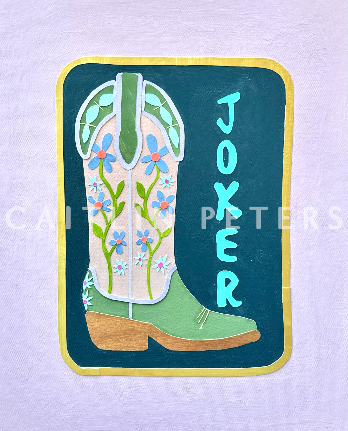 Lucky Step Mahjong Art Print - Caitlin Peters