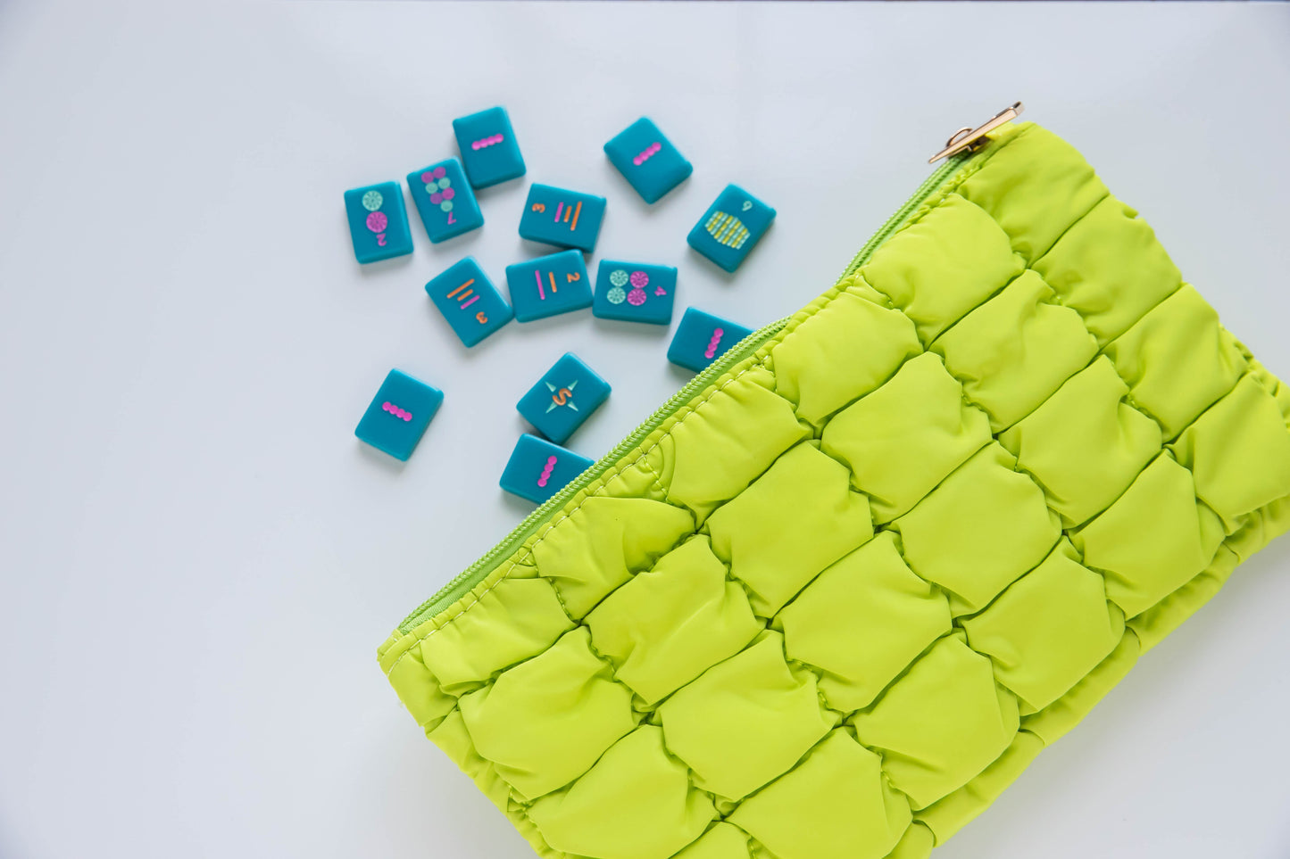 Little Mahj Totally Teal - Kids Mahjong Set