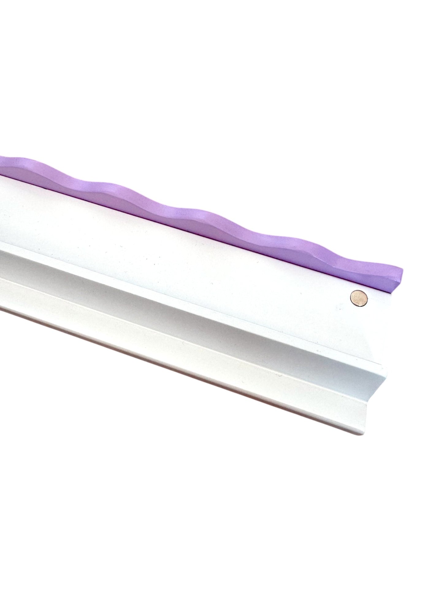 Wavy Mahjong Rack Pusher Set - Lilac
