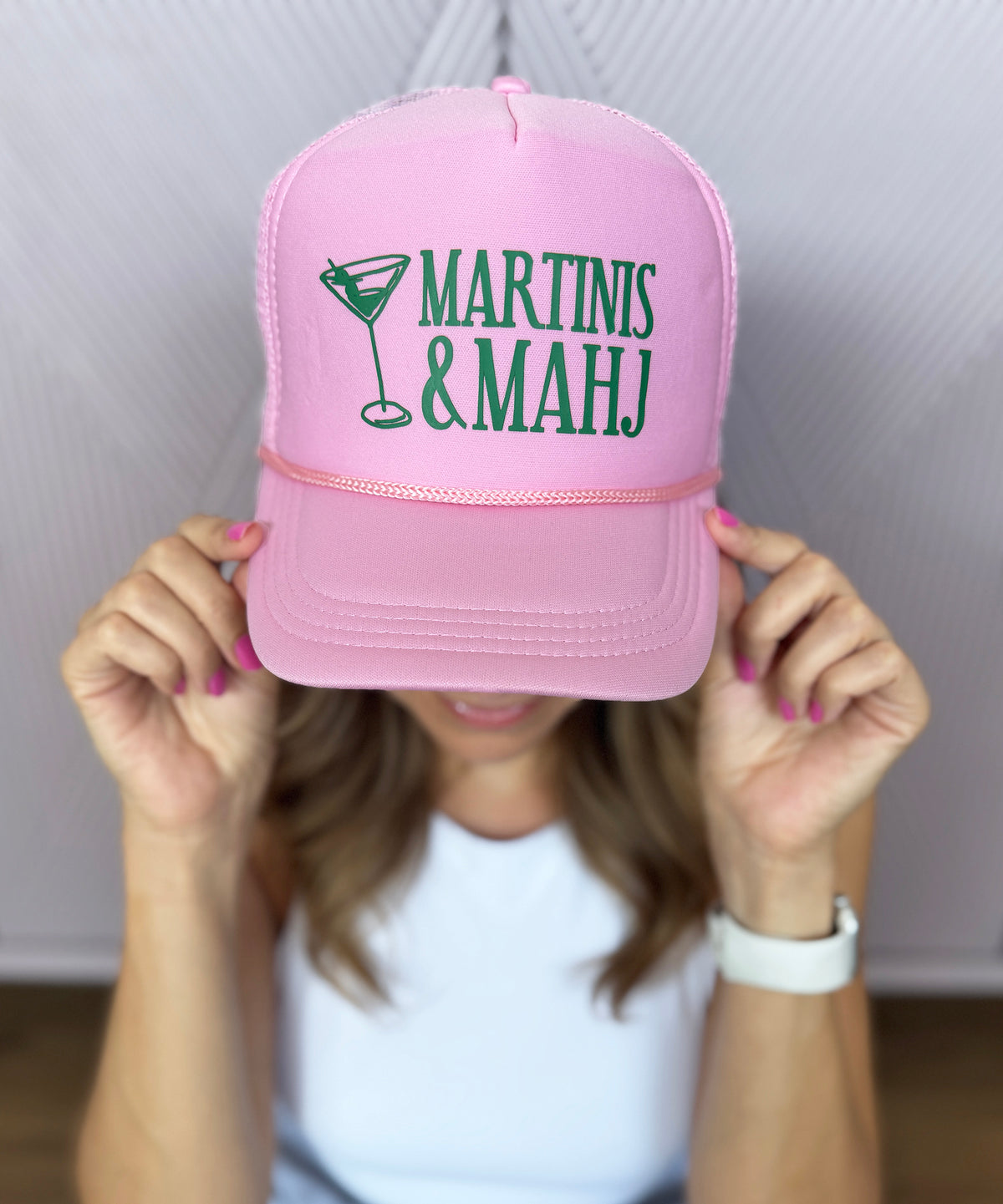 Martinis & Mahj Hat