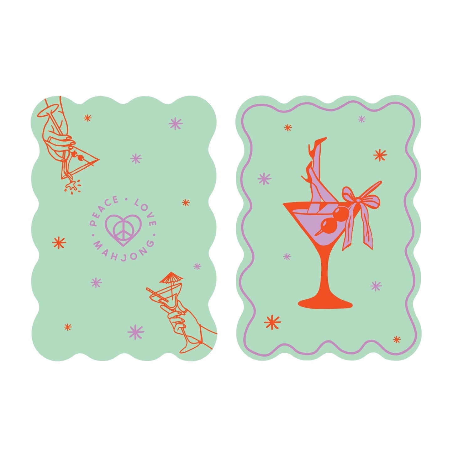 Mahjong Tile Shufflers (Set of 2)
