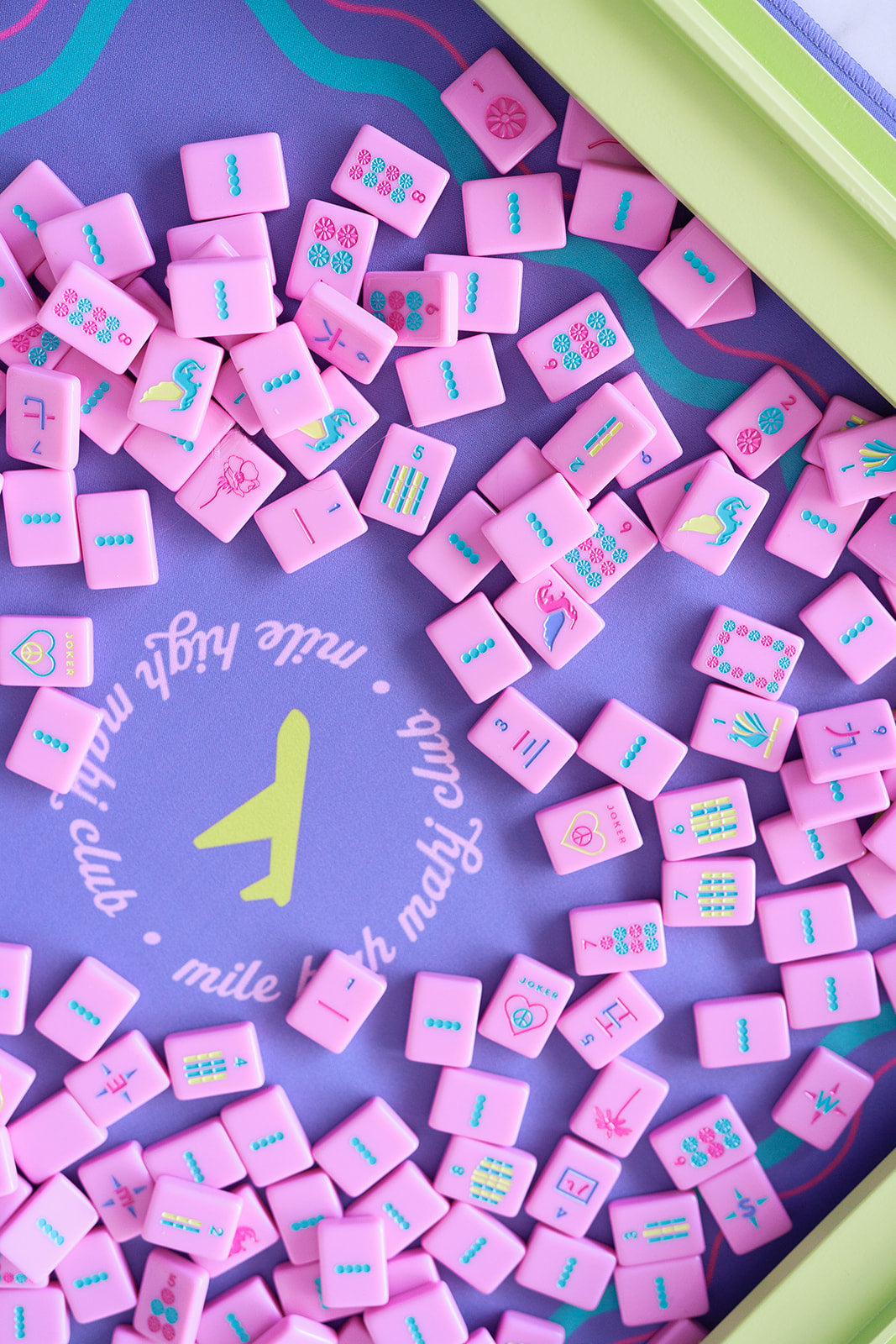 Mile High Mahj Club Travel Tiles