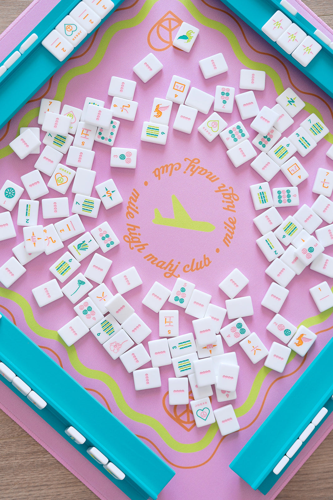 Mile High Mahj Club Travel Tiles