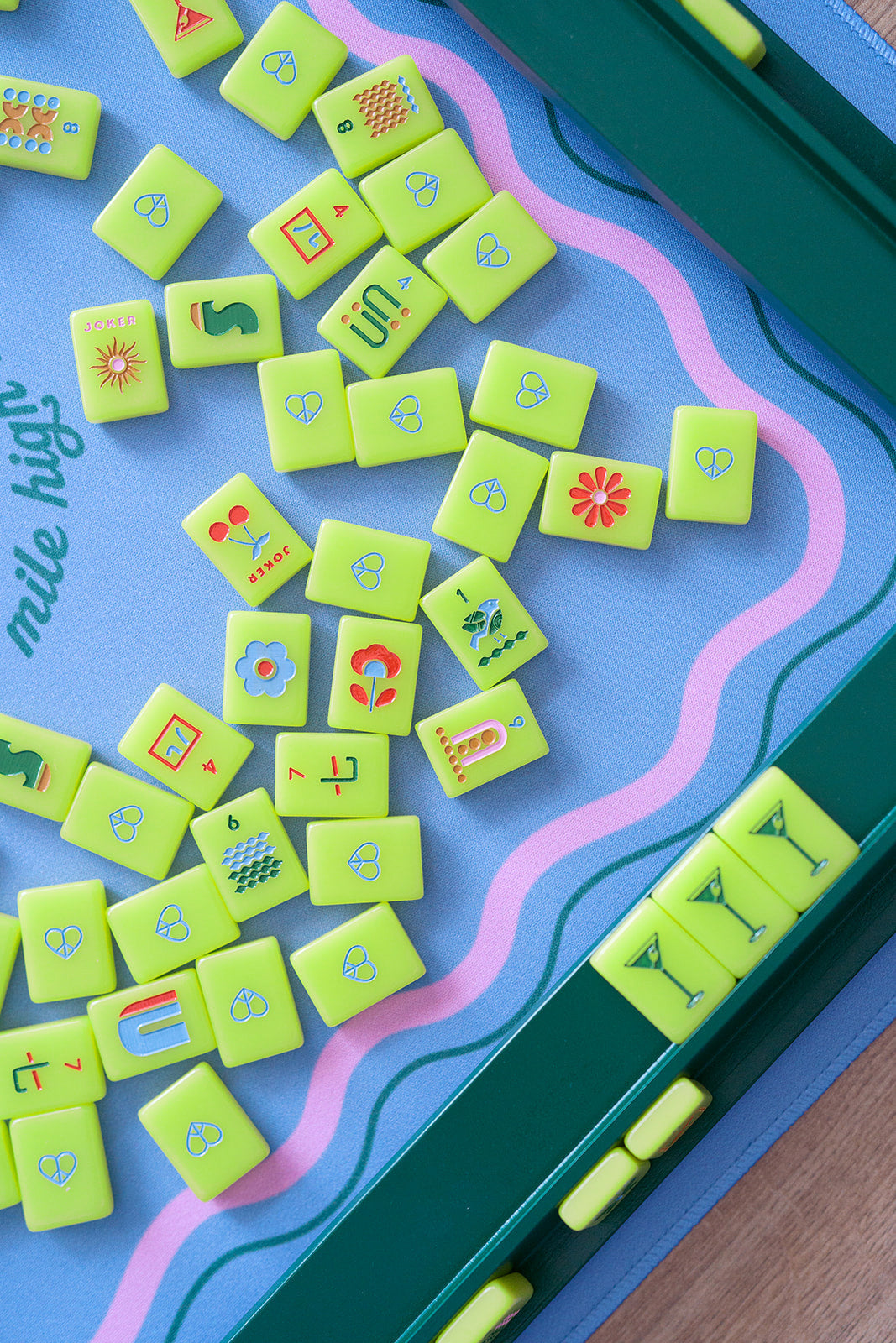 Mile High Mahj Club Travel Tiles