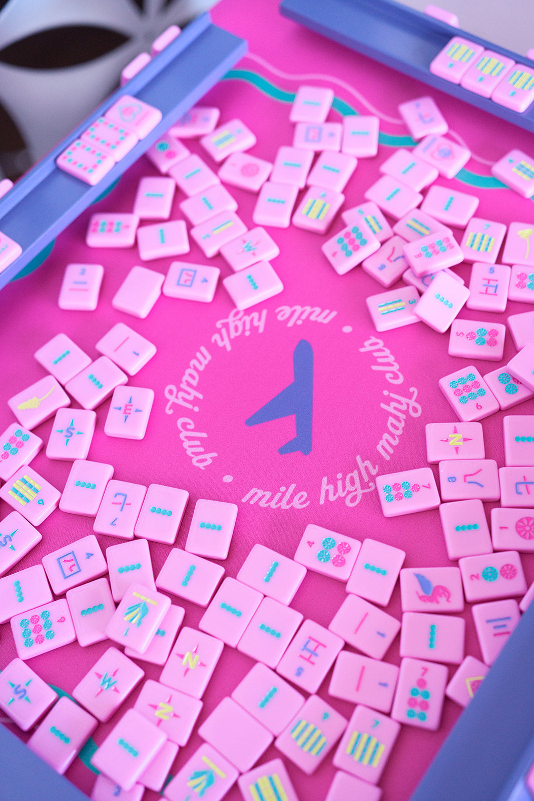 Mile High Mahj Club Travel Tiles