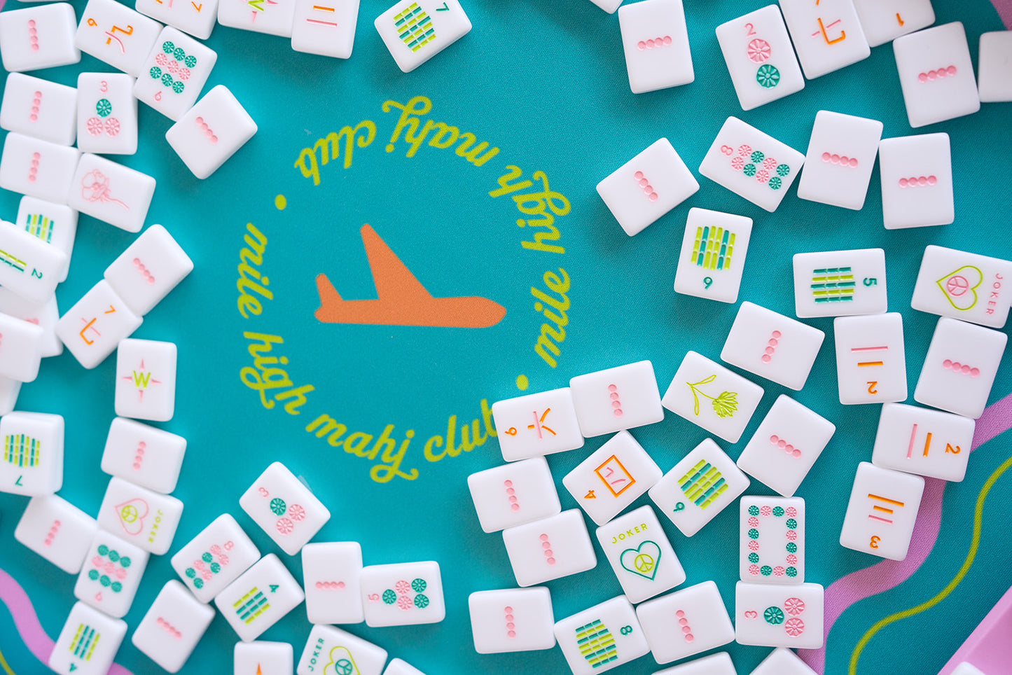 Mile High Mahj Club Travel Tiles