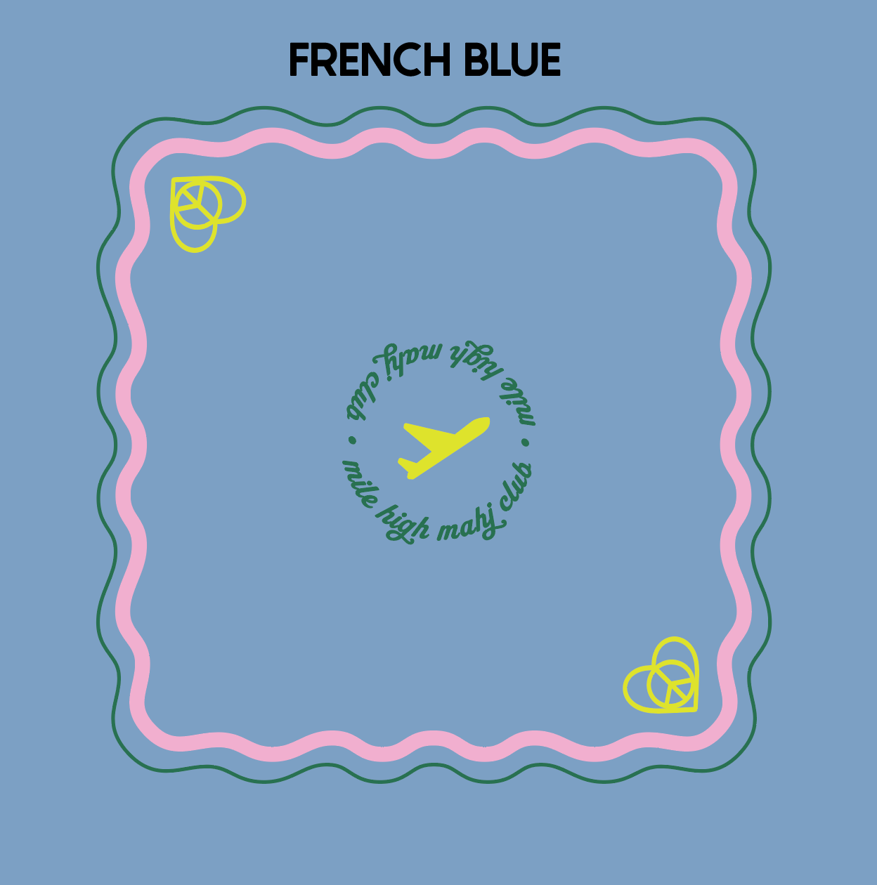 Mile High Mahj Club Travel Mats
