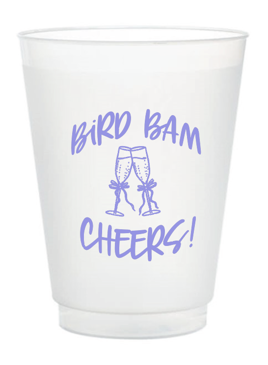 Stadium Frosted Mahjong Cups - Set of 10