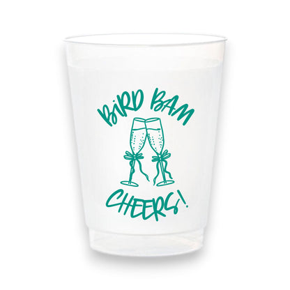 Stadium Frosted Mahjong Cups - Set of 10