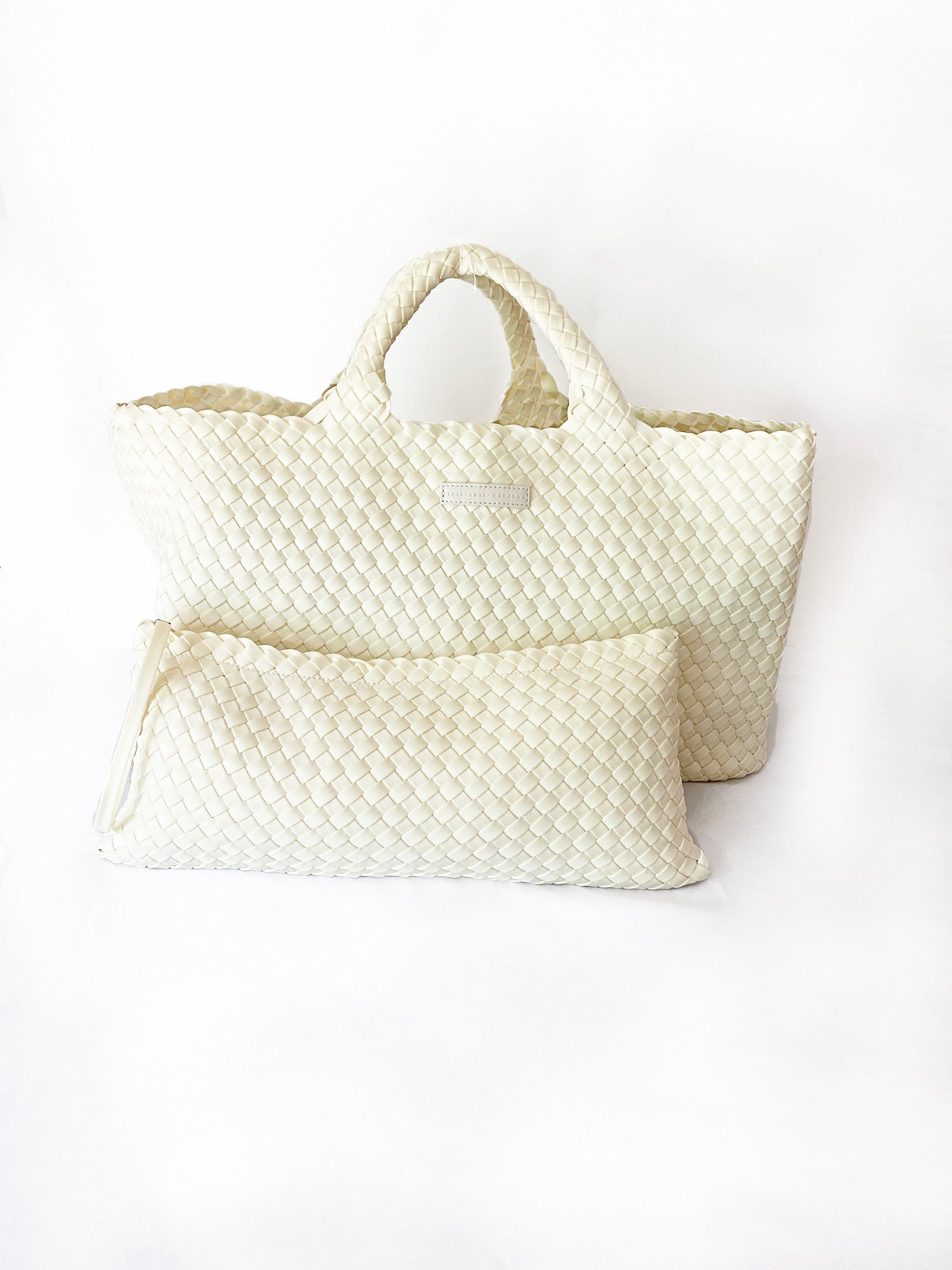 Mahjong Bag - Large Woven Mahjong Carryall