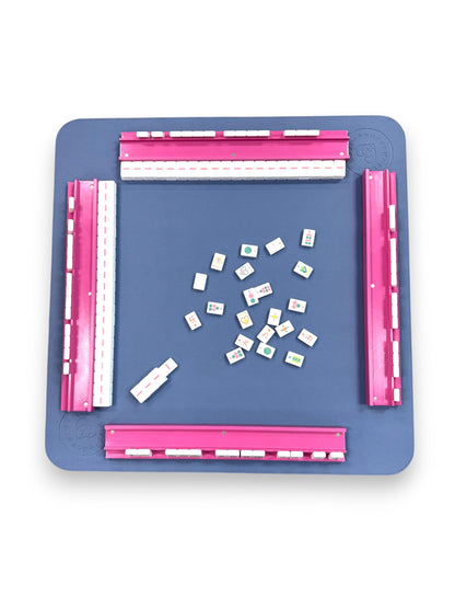 Vegan Leather Mahjong Mats with Mat Tube