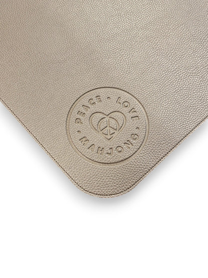 Vegan Leather Mahjong Mats with Mat Tube