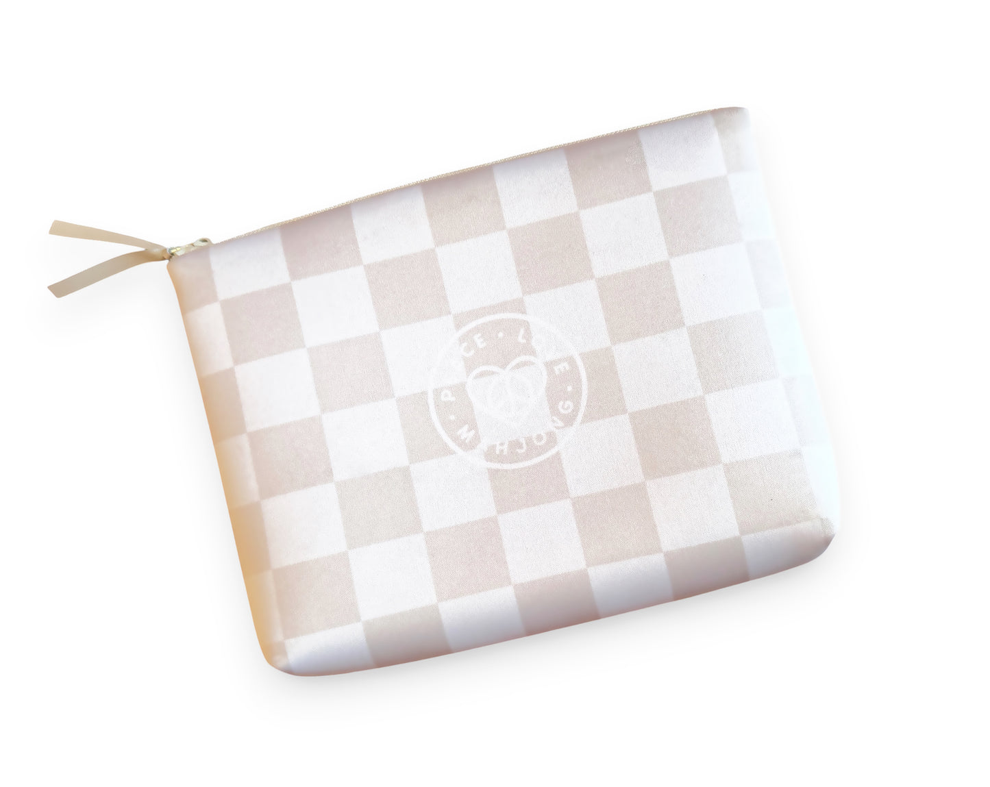 Checkered Neoprene Mahjong Tile Bag