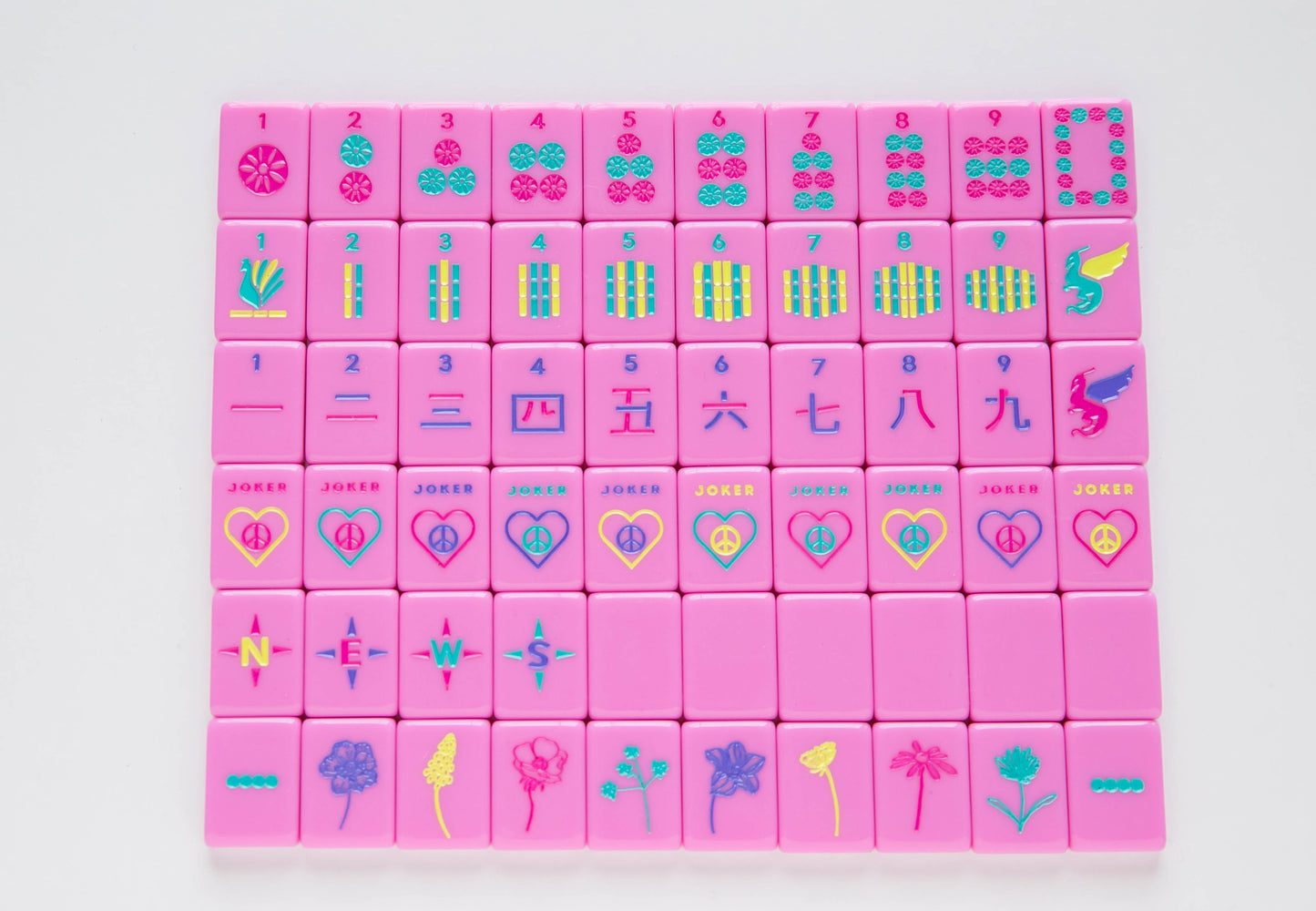 Little Mahj Pretty in Pink - Kids Mahjong Set