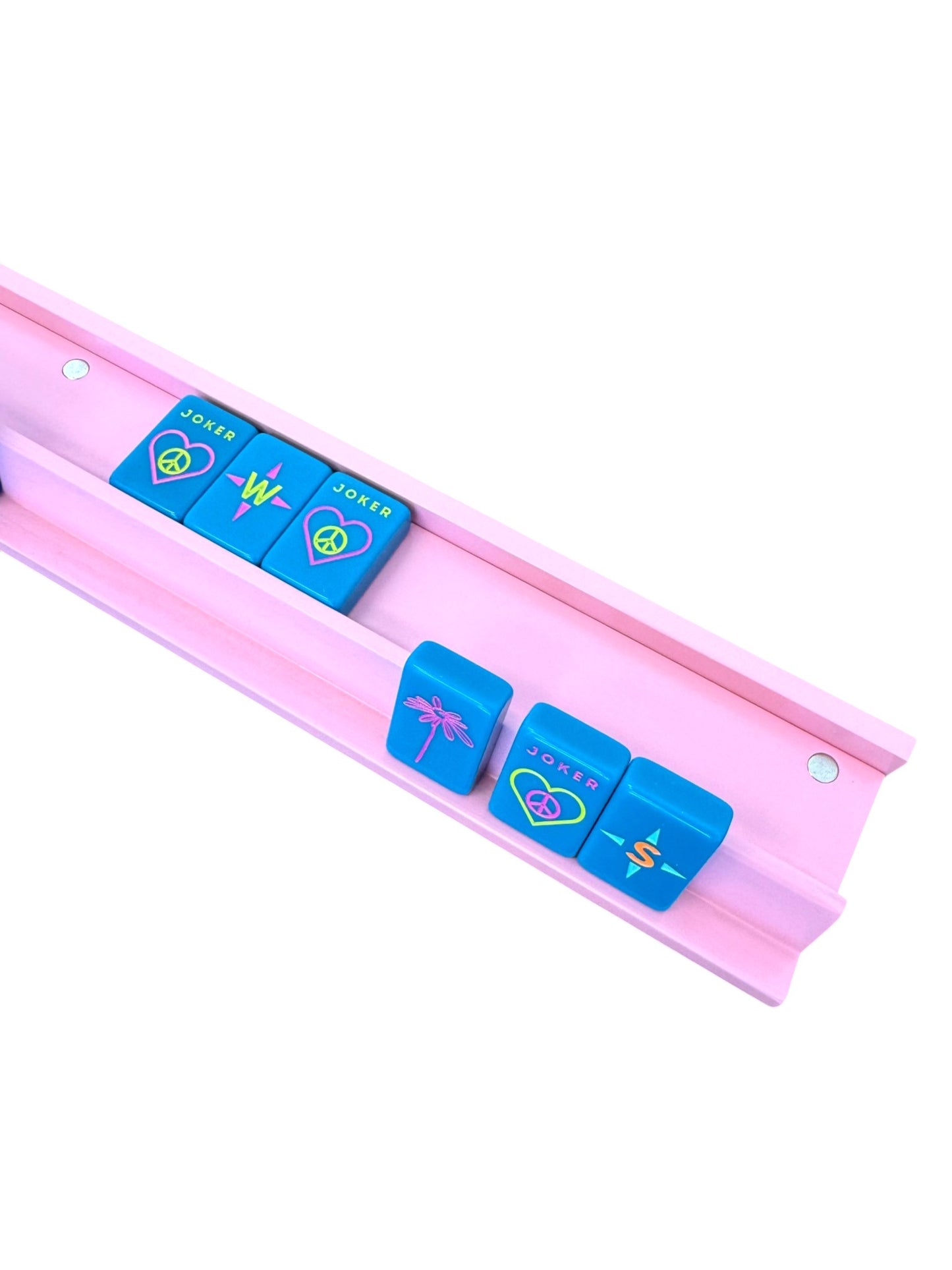 Mahjong Racks & Pushers (Set of 4)