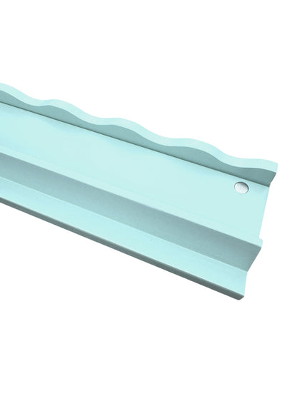 Wavy Mahjong Rack Pusher Set - Mint