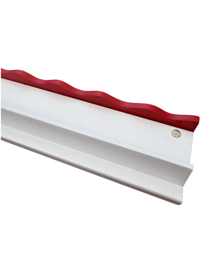 Wavy Mahjong Rack Pusher Set - Red