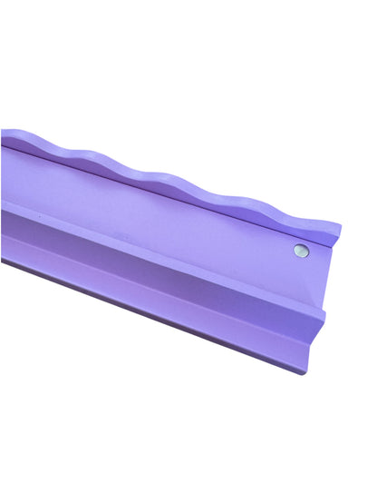 Wavy Mahjong Rack Pusher Set - Lilac