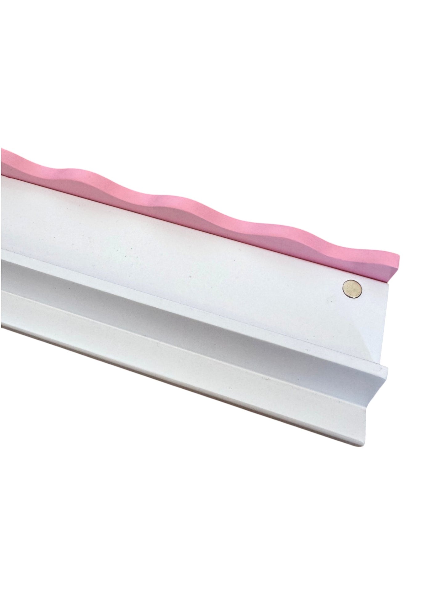 Wavy Mahjong Rack Pusher Set - Light Pink