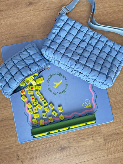 Mod Chartreuse - Mile High Mahj Travel Tiles Set