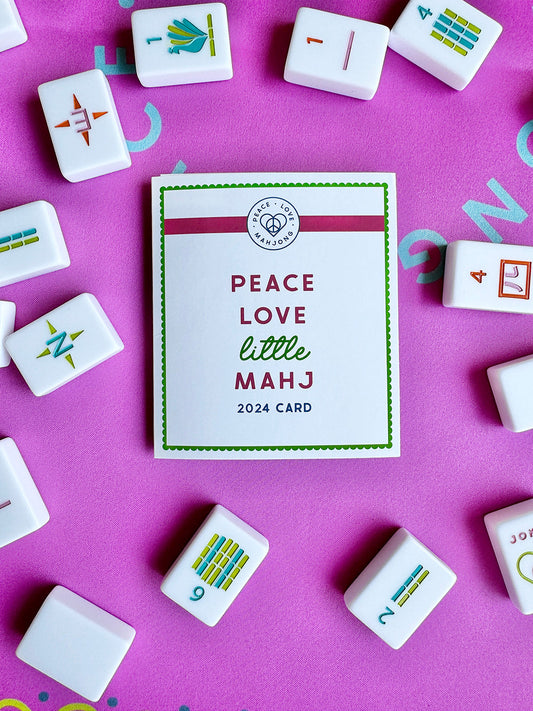 Mahj Card - 2024 Little Mahjong Card for Kids and Beginners