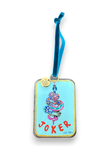 Caitlin Peters x Peace Love Mahjong Acrylic Ornament
