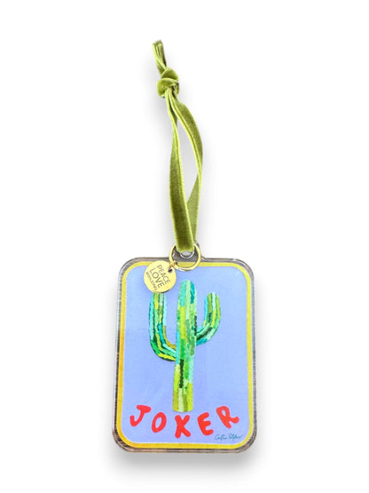 Caitlin Peters x Peace Love Mahjong Acrylic Ornament