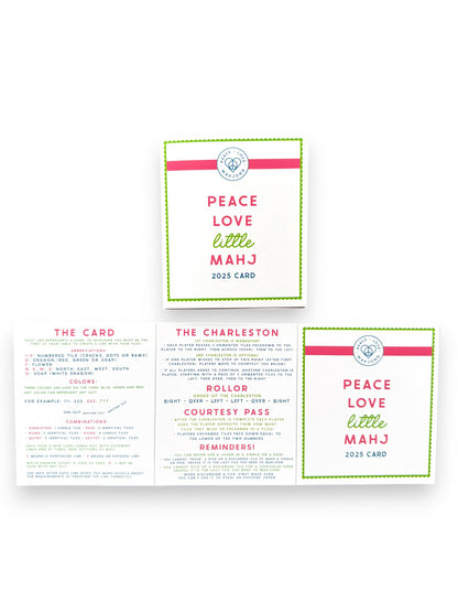 2025 Little Mahj Card