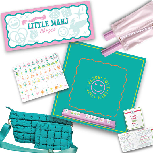 Little Mahj Vibrant Vibes -  Kids Mahjong Set