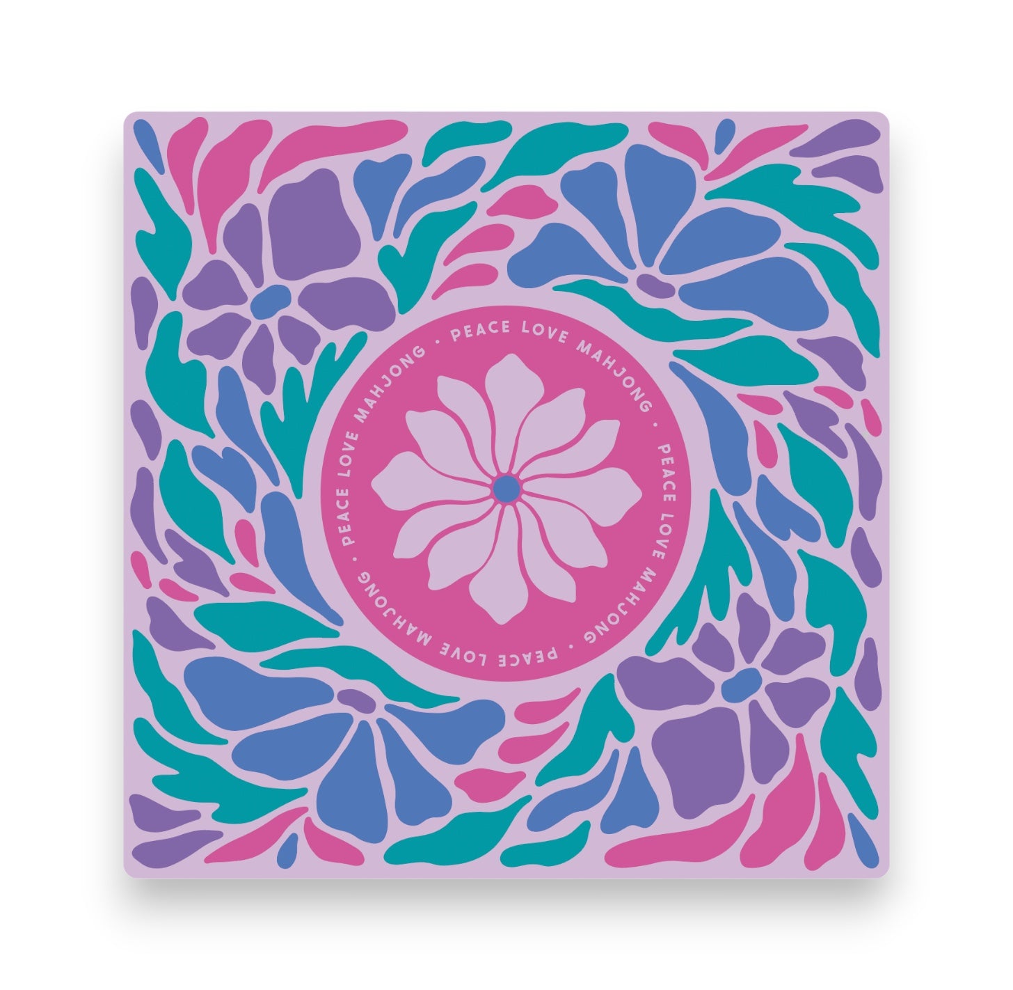 Mahjong Mats - Flowers – Peace Love Mahjong