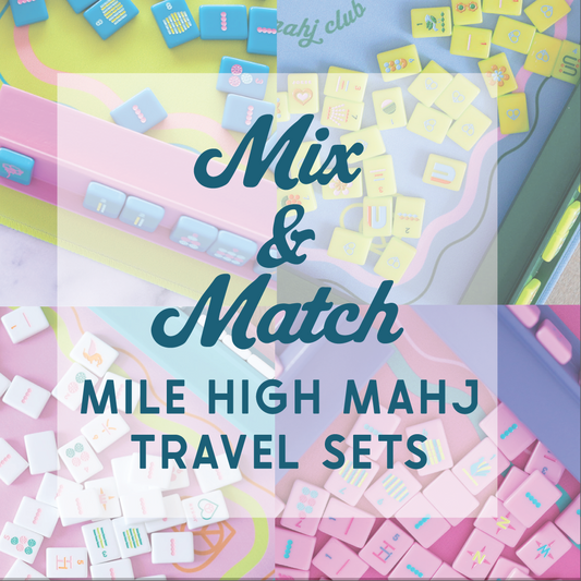 Mix & Match Mile High Mahj Travel Tiles Set