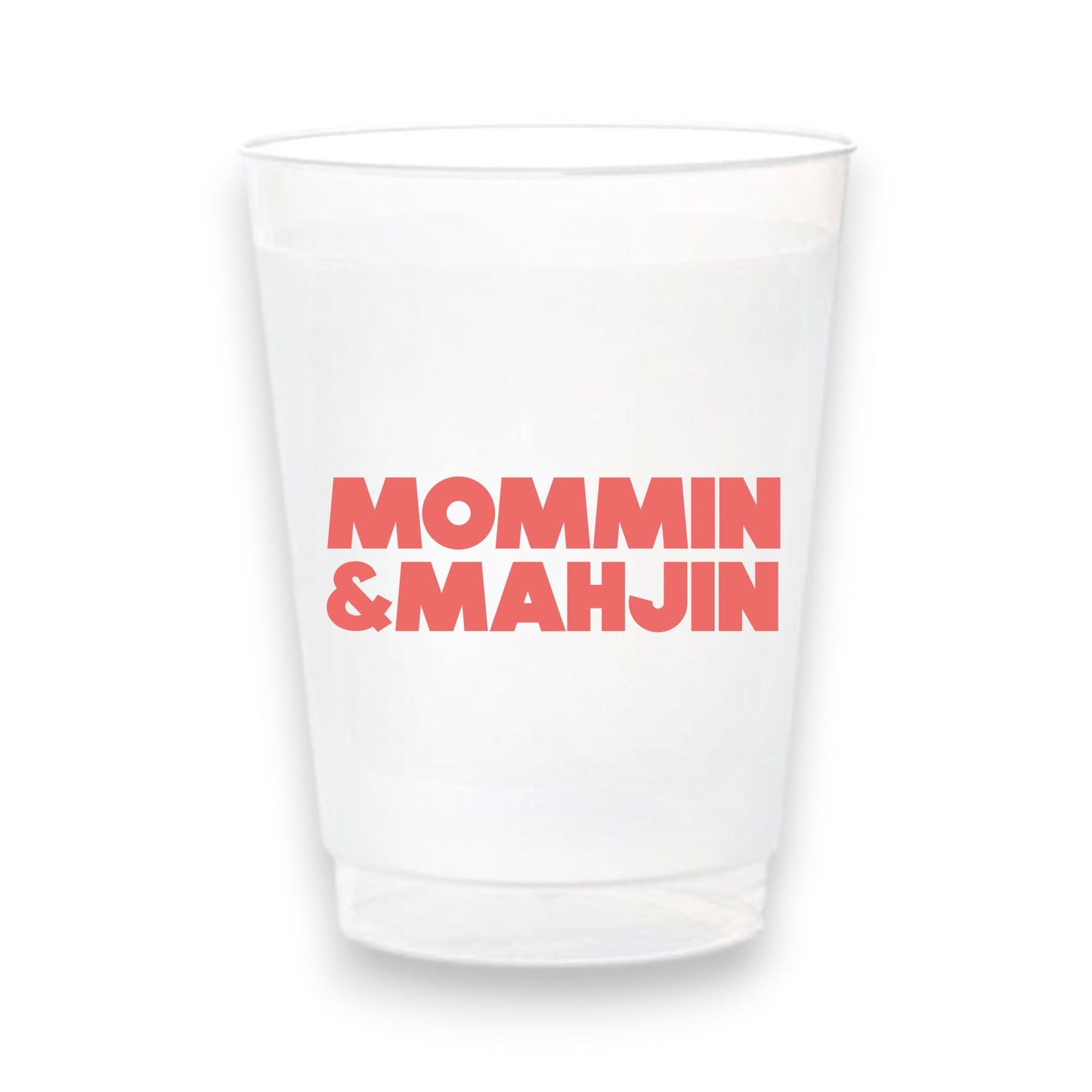 Stadium Frosted Mahjong Cups - Set of 10