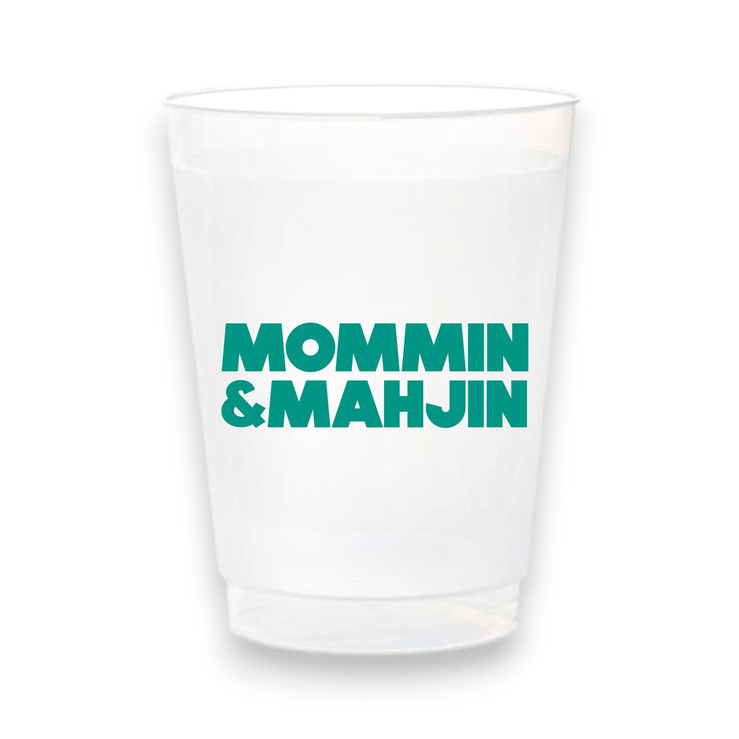 Stadium Frosted Mahjong Cups - Set of 10