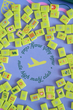 Mile High Mahj Club Travel Tiles