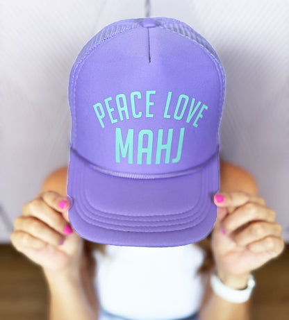 Peace Love Mahj Hat