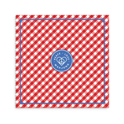 Mahjong Mats - Plaid & Stripes