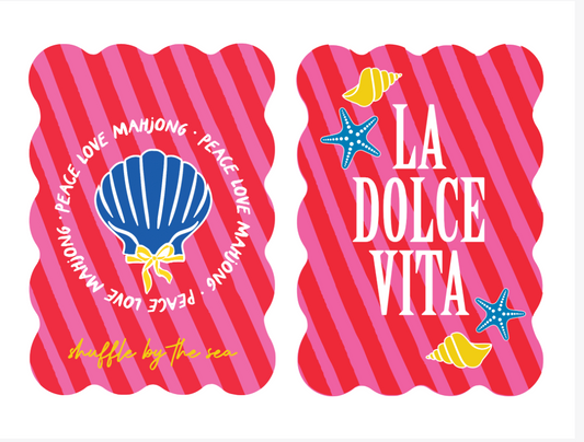 LA DOLCE VIDA MAHJONG TILE SHUFFLERS