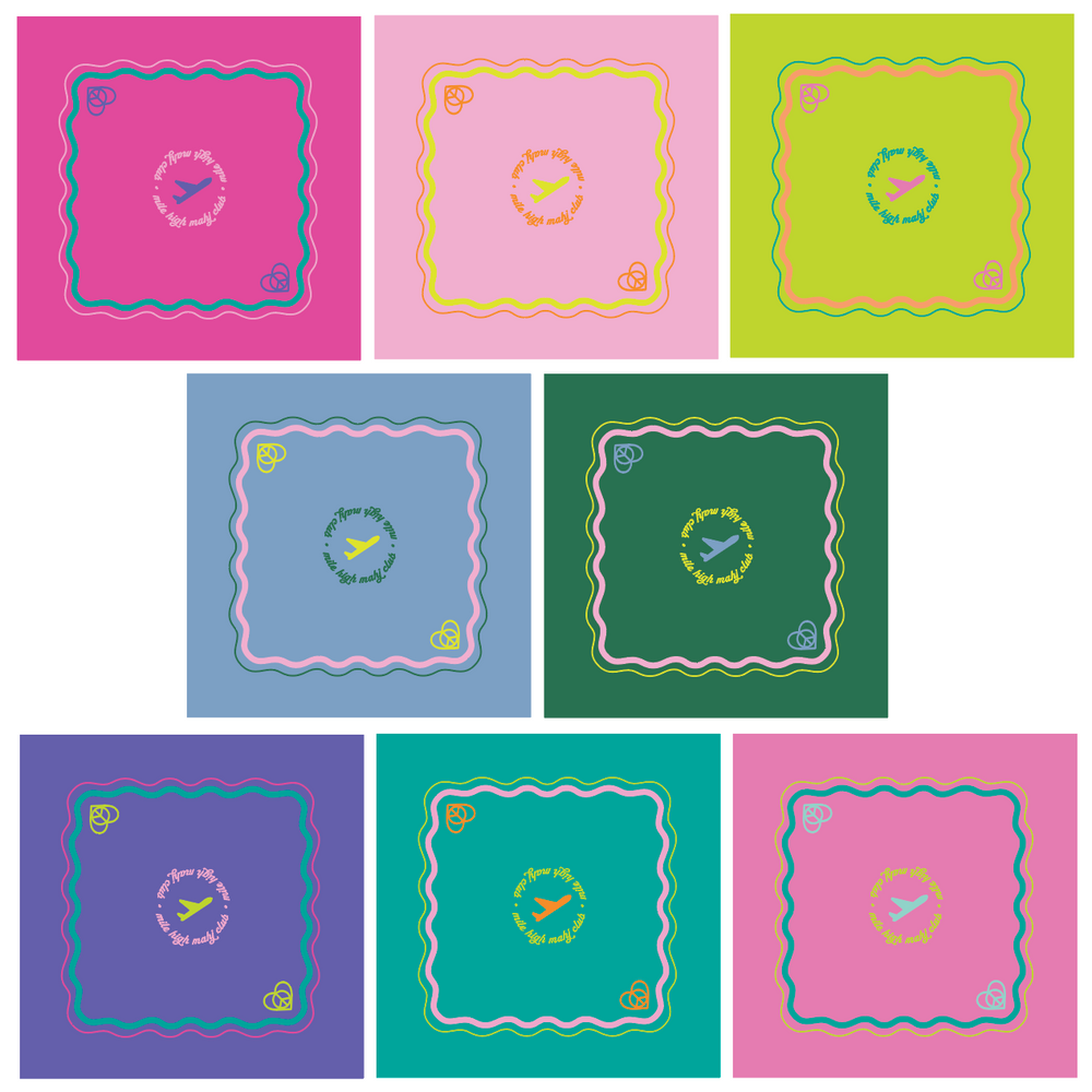 Mile High Mahj Club Travel Mats