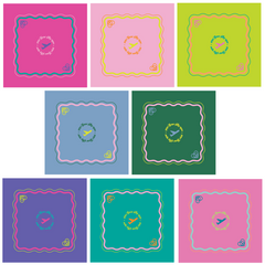 Mile High Mahj Club Travel Mats