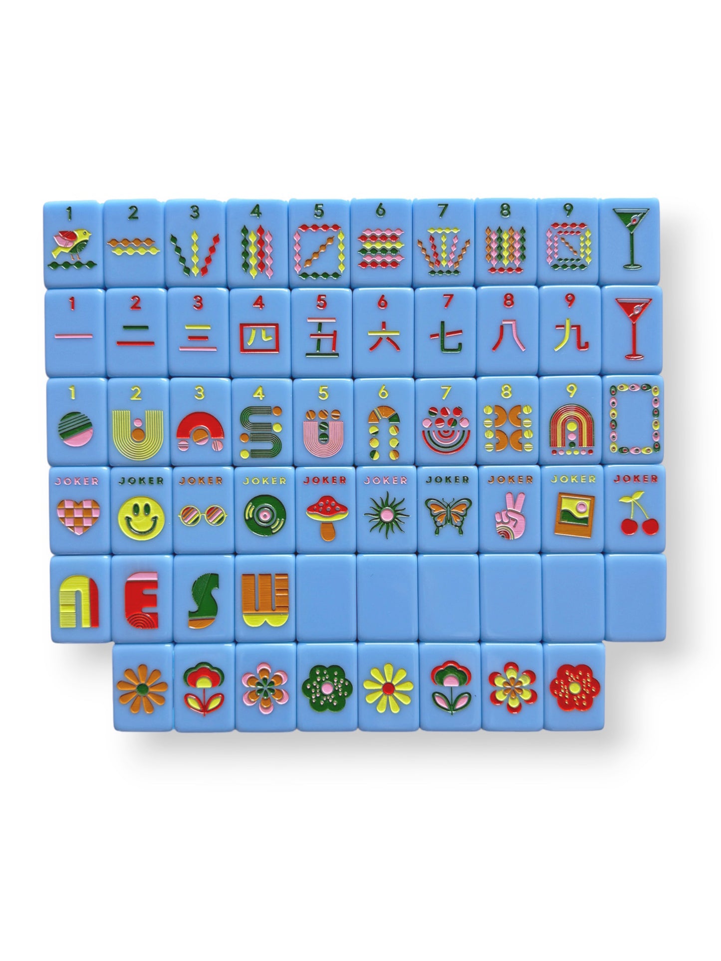 Mod French Blue Tiles