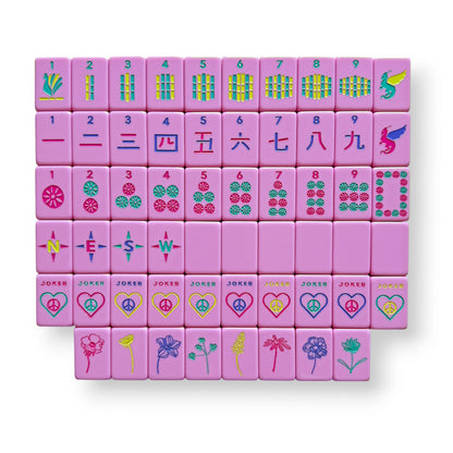 Pretty in Pink OG Mahjong Tiles
