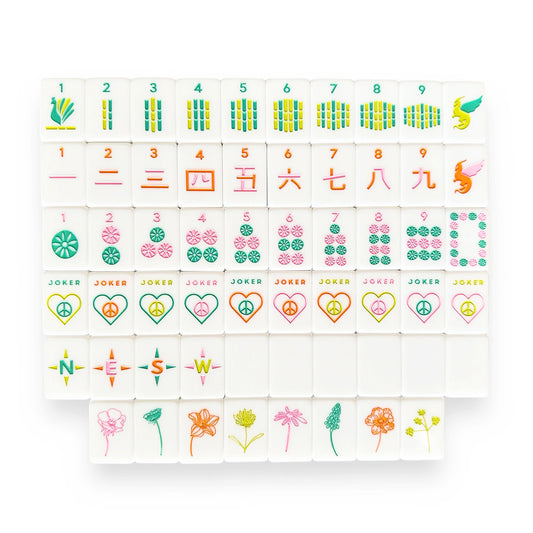OG Mahj Tiles - Vibrant Vibes Tiles