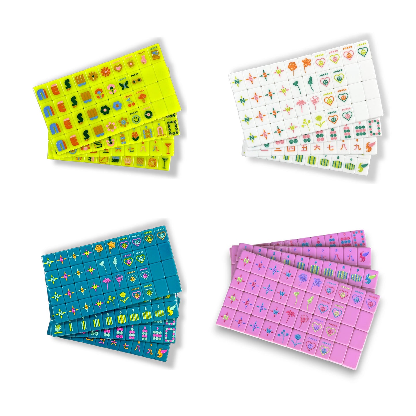 Mile High Mahj Club Travel Tiles