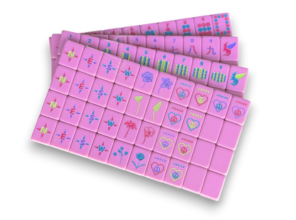 Pretty in Pink - Mile High Mahj Travel Set