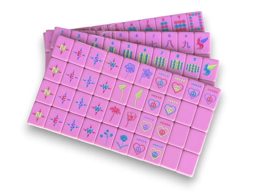 Pretty in Pink - Mile High Mahj Travel Set