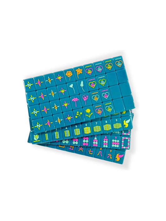 Totally Teal - Mile High Mahj Travel Set