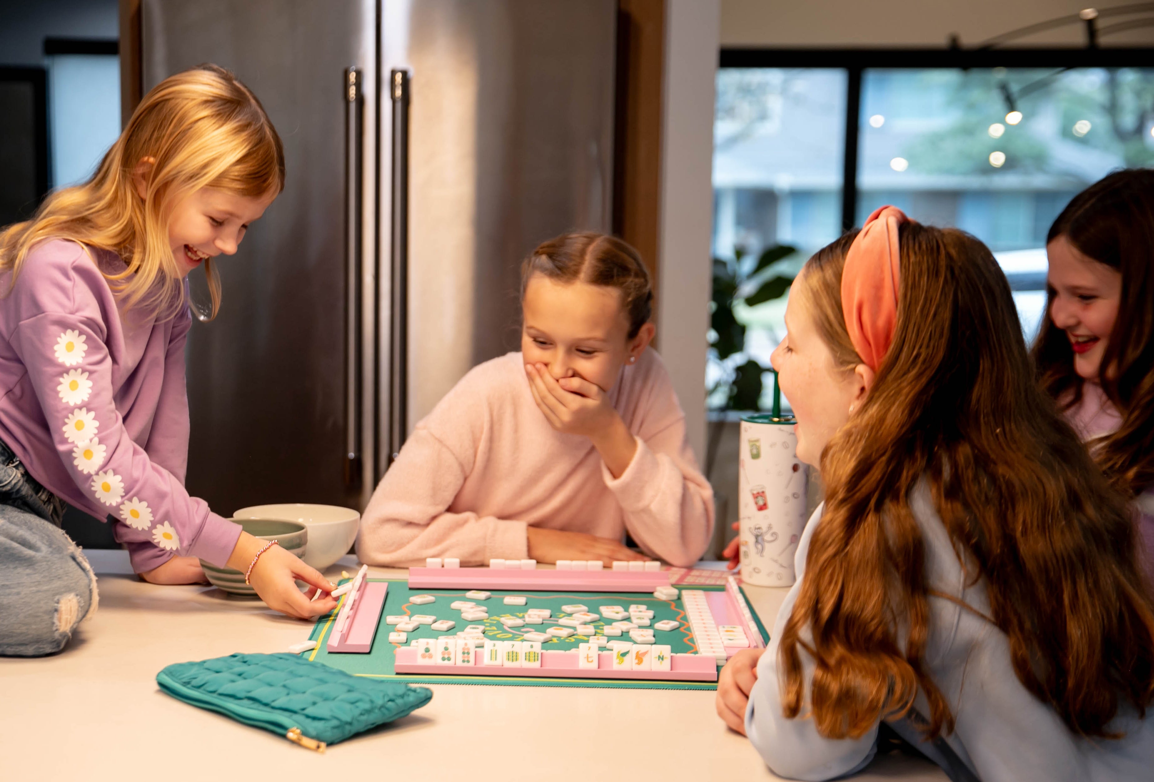 Little Mahj Vibrant Vibes - Kids Mahjong Set – Peace Love Mahjong