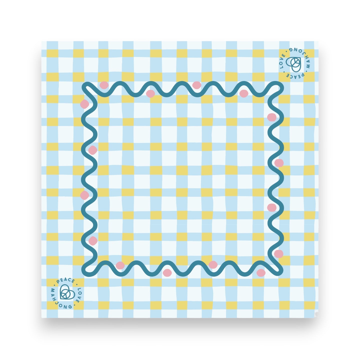 Mahjong Mats - Plaid & Stripes