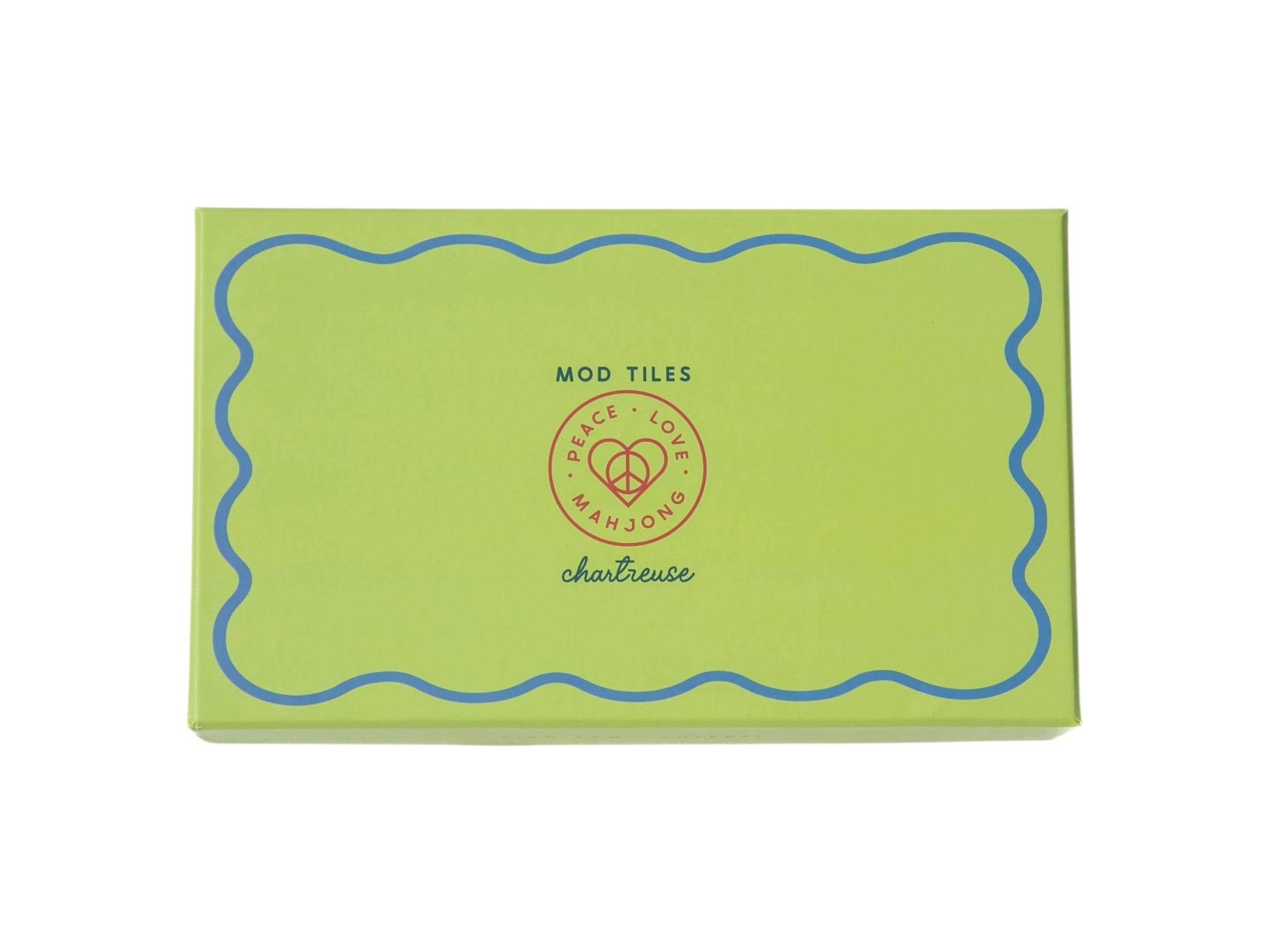 Mod Chartreuse Mahjong Tiles + Tile Pouch + Dice – Peace Love Mahjong